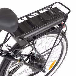 i-Bike City Easy Flow Blanc Acier 66 cm (26") 24 kg Lithium