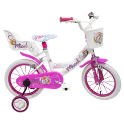 Denver Bike 2495 vélo et accessoire 16" Acier Rose, Blanc