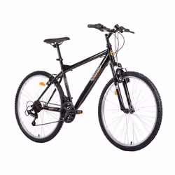 VTT 26 Homme Fourche Télescopique  Discovery Adventures avec 21 Vitesses par poignées tourantes et Freins V-Brake