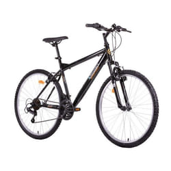 VTT 26 Homme Fourche Télescopique  Discovery Adventures avec 21 Vitesses par poignées tourantes et Freins V-Brake