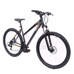 Vélo VTT 275 Télescopique Femme Discovery Adventures Freins à disque - Cadre Alu - Poignées gâchettes & Dérailleur Shimano