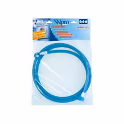 Tuyau arrivée d'eau 1.5m pour lave-linge CANDY, HOOVER, ROSIERES, ZEROWATT, IBERNA, FAGOR, PHILCO, OSTEIN, OTSEIN, LAMONA, PR ...