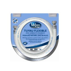 Wpro TNC208 pièce et accessoire de four Blanc Caoutchouc Tuyau de gaz