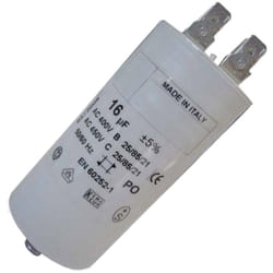 Whirlpool - Condensateur 16mF 450V universel