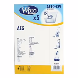 Whirlpool WPR1007, 165 x 235 x 50 mm, 252 g, 5 pièce(s), 1 pièce(s)