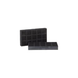 Lot de 2 filtres charbon (71X8368, 481281728312) Hotte de dietrich, indesit, sauter, thermor, brandt