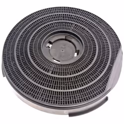 Filtre charbon rond type 34 255mm 290g (à l'unité) pour hotte WHIRLPOOL, ROSIERES, ARISTON HOTPOINT, SCHOLTES, BAUKNECHT, IGN ...