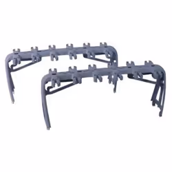 Description générale Lot de 2 supports de verres universels pour lave-vaisselle, adaptable sur les modèles WHIRLPOOL, BAUKNEC ...