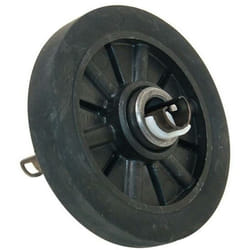Axe long avant et galet de tambour (481252898003) Sèche-linge baucknecht, bauknecht, bosch, ignis, ikea Whirlpool kitchenaid, laden, proline,