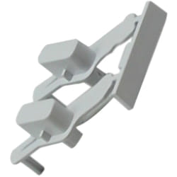 Bouton poussoir - option 2 (294698-33285) (481071425351) Lave-linge WHIRLPOOL, BAUKNECHT, IGNIS