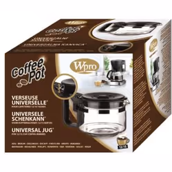 Wpro UCF100 Cafetière filtre manuelle Noir, Transparent