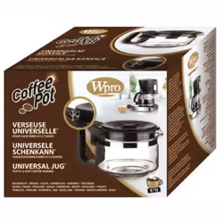 Wpro UCF200 Cafetière filtre manuelle Noir, Transparent