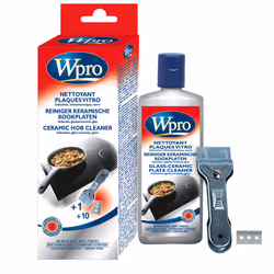 Wpro 484000000929, Plaque de cuisson, Vitrocéramique, Verre, Boîte