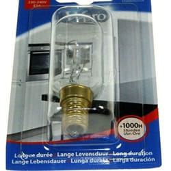 Wpro LFO135 pièce et accessoire de four Transparent Verre Ampoule
