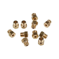 Kit injecteurs gaz naturel - Whirlpool - G20-25 - Jaune - Conçu pour table de cuisson