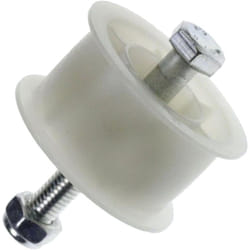 Whirlpool - Galet tendeur pour sèche-linge Bauknecht, Indesit - 481010700903