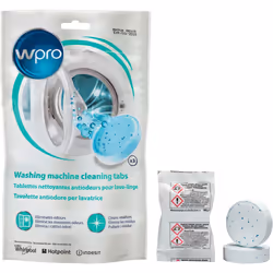 Wpro AFR301, Machine à laver, Comprimé, 120 g, 3 pièce(s), CE, Ampoule