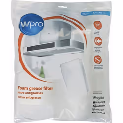 Filtre à graisse 100g/m² W-PRO pour hotte aspirante - 484000008527. Dimensions : 47 x 97 cm.