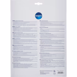 Whirlpool CHF303/1 Filtre de hotte
