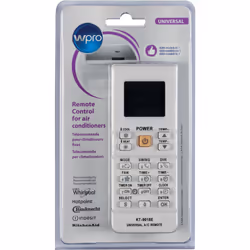 Wpro ARC200, Climatiseur, Appuyez sur les boutons, Écran integré, Blanc