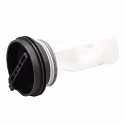 Filtre de pompe de vidange d'origine pour Lave-linge WHIRLPOOL, BAUKNECHT, ARISTON HOTPOINT, LADEN, IGNIS 481010585335, C0050 ...
