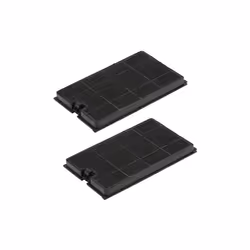 Lot de 2 filtres à charbon TYPE 35 pour Hotte BAUKNECHT, IKEA WHIRLPOOL, WHIRLPOOL Dimensions : 267X160X20 mm 484000008675, C ...