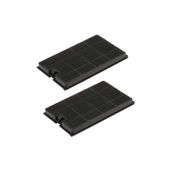 Wpro - Lot de 2 filtres à charbon type 35 267X160X20 mm (484000008675, C00384663) Hotte bauknecht, whirlpool