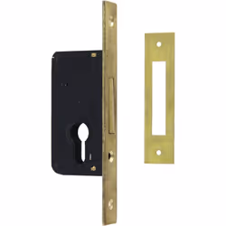 La serrure monopoint à larder de Cisa est une solution de verrouillage élégante et fonctionnelle, idéale pour les portes en b ...