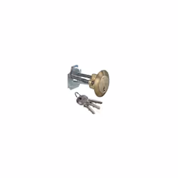 (0G500000) 95 mm est l'épaisseur maximale applicable sur les portes, corps en laiton avec 3 clés en laiton nickelé avec 5 gra ...