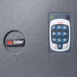 CISA DGT Vision Coffre-fort mural Acier Gris
