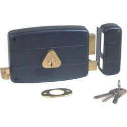 Serrure monopoint en applique horizontale à tirage 45mm droite - CISA - 501210-02-1A