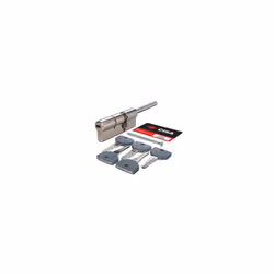 69 mm (40 30) 0Q31712012SD préparé pour le montage de boutons équipé de 5 clés d'utilisateur avec poignée grise et 1 clé de c ...