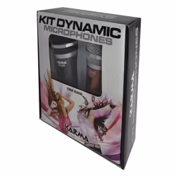 Karma Italiana DM 522 microphone Noir, Rouge