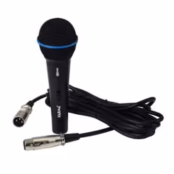 Karma Italiana DM 595, -50 dB, -80 - 13 Hz, 500 Ohm, Avec fil, Noir, Métal