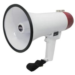 Karma Italiana GT 1221 mégaphone Intérieur & extérieur 5 W Rouge, Blanc