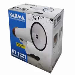 Karma Italiana GT 1221 mégaphone Intérieur & extérieur 5 W Rouge, Blanc - Vue supplémentaire 6