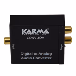 Karma Italiana CONV 3DA convertisseur audio Noir - Vue supplémentaire 4