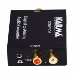 Karma Italiana CONV 3DA convertisseur audio Noir - Vue supplémentaire 6