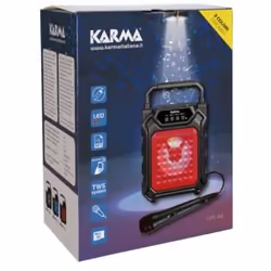 Karma Italiana HPS 44B haut-parleur portable et de fête Bleu 12 W - Vue supplémentaire 6
