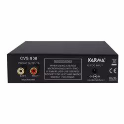 Karma Italiana CVS 908 convertisseur audio Noir