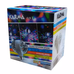 Karma Italiana CLB 2 stroboscope et lumière disco Blanc - Vue supplémentaire 5