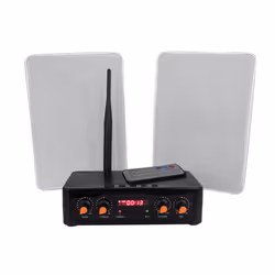 Karma Italiana Freedom 2, 2.0 canaux, Sans fil, 25 W, 20 - 20000 Hz, Noir, Blanc
