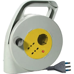 Garanti 01203-G multiprise 10 m 3 sortie(s) CA Gris, Jaune