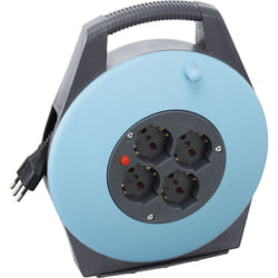 Enrouleur de rallonge electrique 20 metres prise 3x15 shuko Fervi a010/20