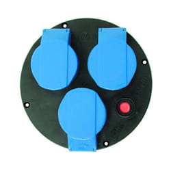 Fanton - Disque de remplacement ø 145 mm pour enrouleur de câble avec 3 prises 2P+E 01911