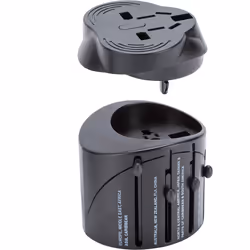 FANTON 878811, Universel, Universel, Droit, 200 - 250 V, 16 A, Noir
