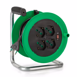 FANTON 146106, Vert, Plastique, 4 sortie(s) CA, Type F, Type L, Type L, Droit