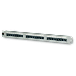 Fanton - Les panneaux de brassage 24 Ports d'UTP CAT5E de câble 1 unité de gris 23422