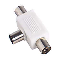 Adaptateur inductif blindé pour fiche Ø 9,5 mm. avec 2 douilles Ø 9,5 mm. Conditionnement : - Brève description : Adaptateur ...