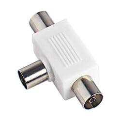 Adaptateur inductif blindé Fanton 32060 de fiche Ø95 mm à 2 prises Ø95 mm blanc